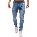 White Pants Jeans Trousers For Men Retro Party Wears