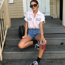 Retro Light Loose Shirt Women''s Trendy Summer Top