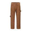 Chain Foot Logging Pants Cargo High Street Loose Style